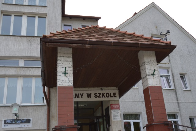 SP Sokołowiec - Rynna zamontowana…