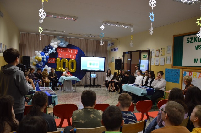 SP Sokołowiec - „Polski złoty w obiegu od 100 lat – NBP i jego funkcja emisyjna” - debata szkolna…