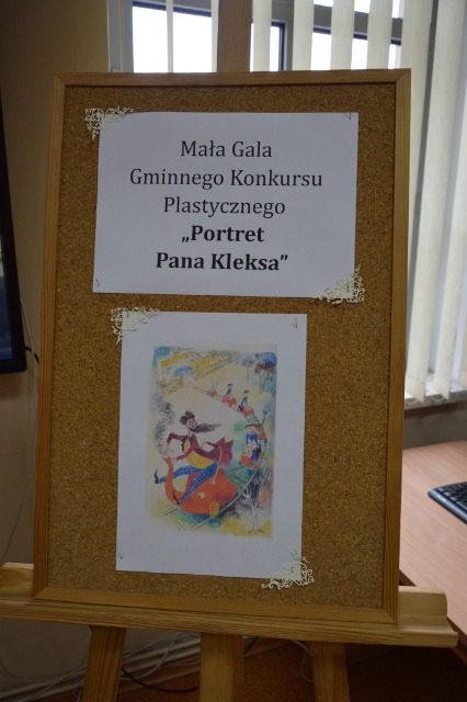 SP Sokołowiec - ROZSTRZYGNIĘCIE GMINNEGO KONKURSU PLASTYCZNEGO  „PORTRET PANA KLEKSA”