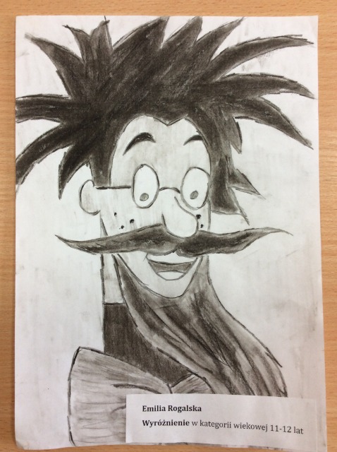 SP Sokołowiec - ROZSTRZYGNIĘCIE GMINNEGO KONKURSU PLASTYCZNEGO  „PORTRET PANA KLEKSA”