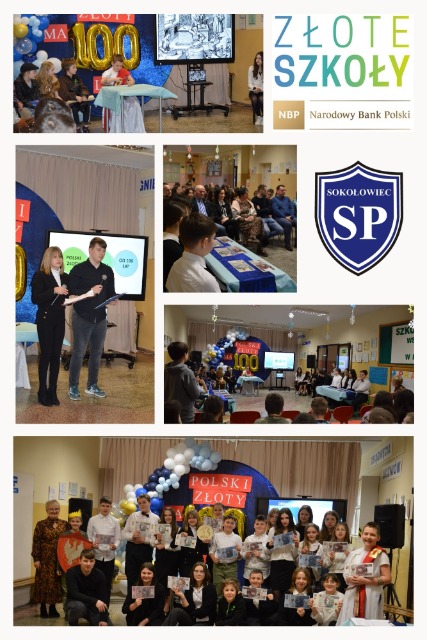 SP Sokołowiec - #ZŁOTE SZKOŁY NBP – zadania wykonane…