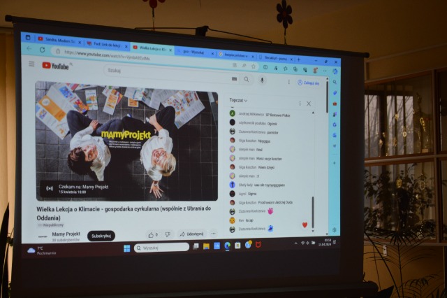 SP Sokołowiec - Lekcja streamowana na żywo..