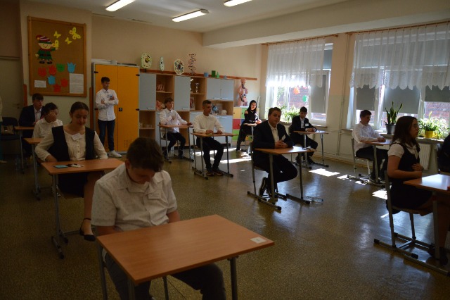 SP Sokołowiec - Egzaminy ósmoklasistów rozpoczęte….