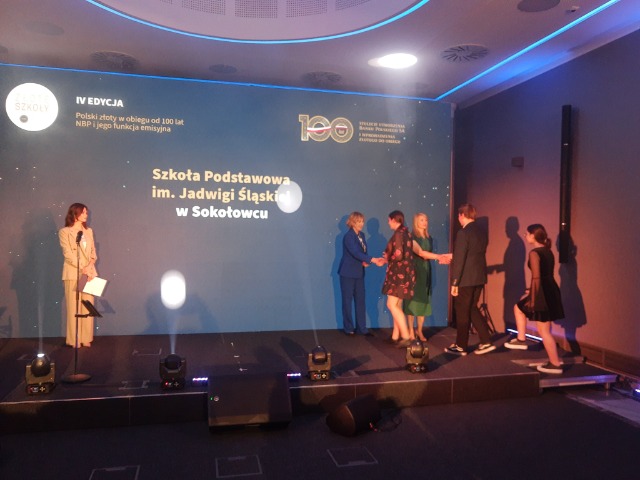SP Sokołowiec - Jesteśmy wśród 26 LAUREATÓW = „ZŁOTA SZKOŁA NBP 2024”