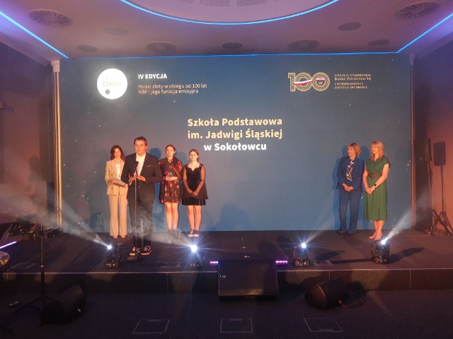 SP Sokołowiec - Jesteśmy wśród 26 LAUREATÓW = „ZŁOTA SZKOŁA NBP 2024”