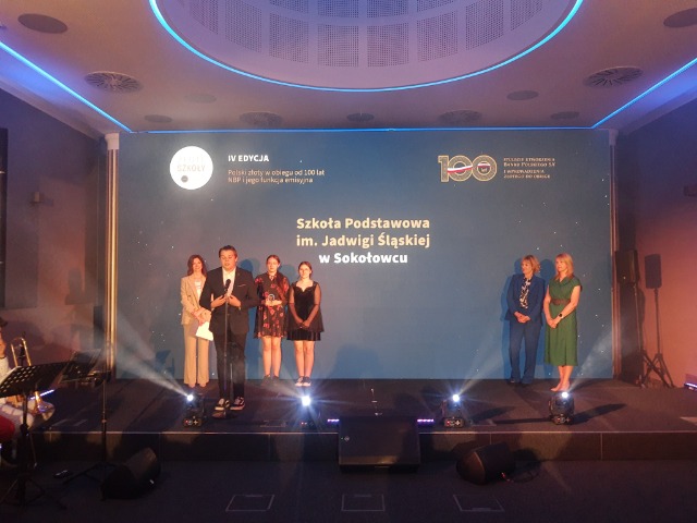 SP Sokołowiec - Jesteśmy wśród 26 LAUREATÓW = „ZŁOTA SZKOŁA NBP 2024”