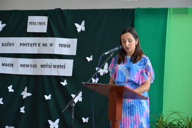 SP Sokołowiec - Uroczyste rozpoczęcie roku szkolnego 2024/2025