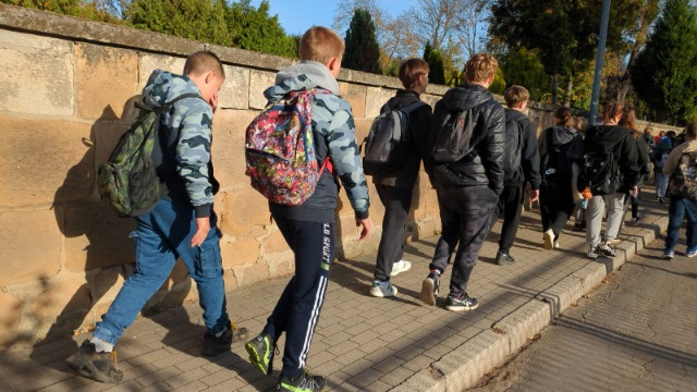 SP Sokołowiec - Dnia 18 października uczniowie naszej szkoły uczestniczyli w Rajdzie Jadwiżańskim.