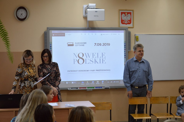 SP Sokołowiec - AKCJA NARODOWE CZYTANIE 2019