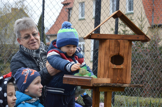 SP Sokołowiec -  Dokarmiamy ptaki