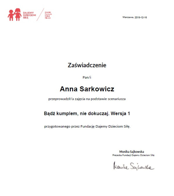 SP Sokołowiec - Akademia Bezpiecznego Puchatka