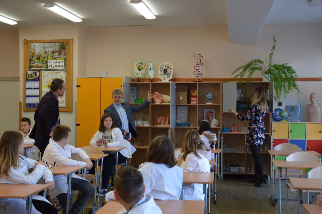 SP Sokołowiec - Otwarcie nowych pracowni w Szkole Podstawowej w Sokołowcu