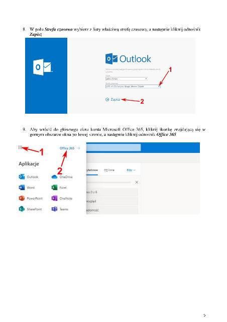 SP Sokołowiec - Szkolne konta w usłudze Microsoft Office 365