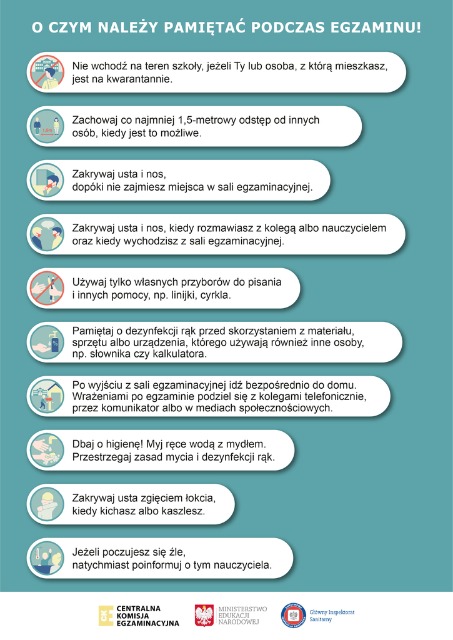 SP Sokołowiec - Egzamin  ósmoklasisty 2020