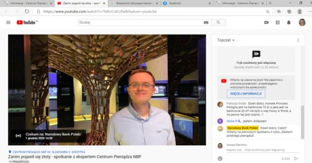 SP Sokołowiec - Wirtualna wycieczka do Centrum Pieniądza w Warszawie….