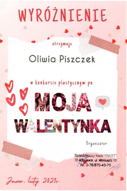 SP Sokołowiec - Wyróżnienia dla plastyków........