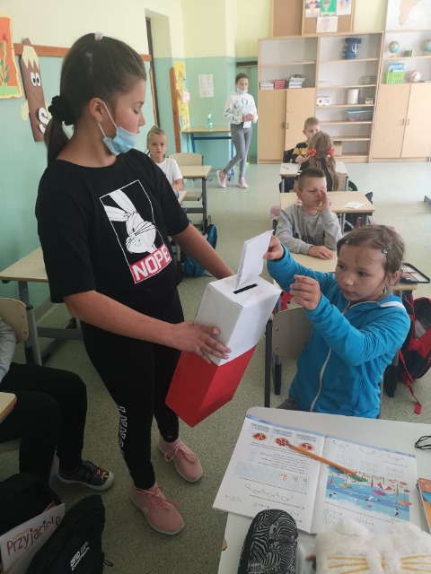 SP Sokołowiec - WYBORY DO SAMORZĄDU UCZNIOWSKIEGO