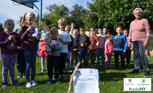 SP Sokołowiec - #sadziMY las 2021…