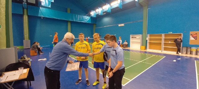 SP Sokołowiec - Szkoła Podstawowa im. Jadwigi Śląskiej w Sokołowcu w Finale Wojewódzkim w Badmintonie