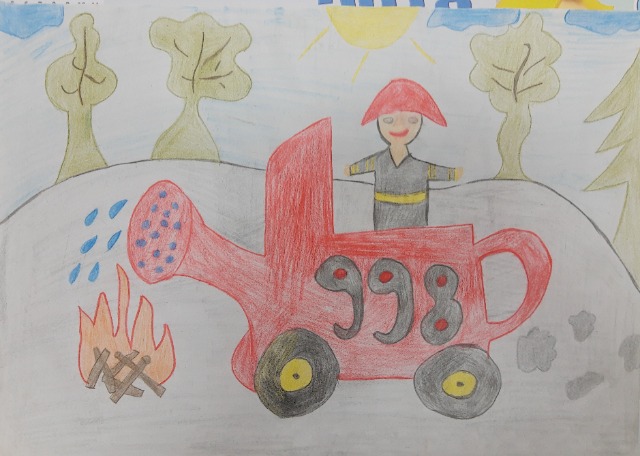 SP Sokołowiec - "Zapobiegajmy pożarom" ...