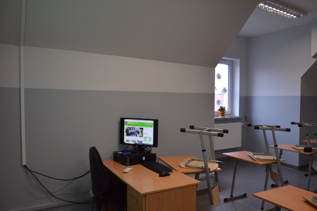 SP Sokołowiec - Odnowione pomieszczenia...