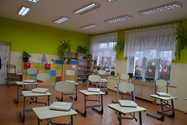 SP Sokołowiec - Odnowione pomieszczenia...