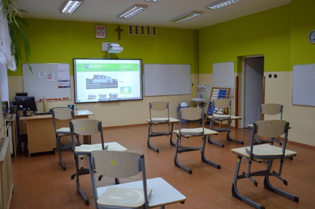 SP Sokołowiec - Odnowione pomieszczenia...