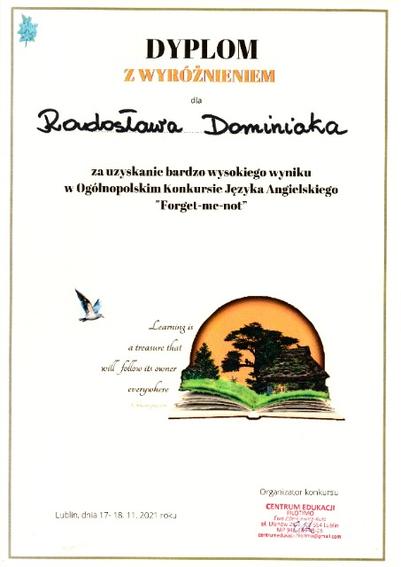 SP Sokołowiec - Językowcy z sukcesami…