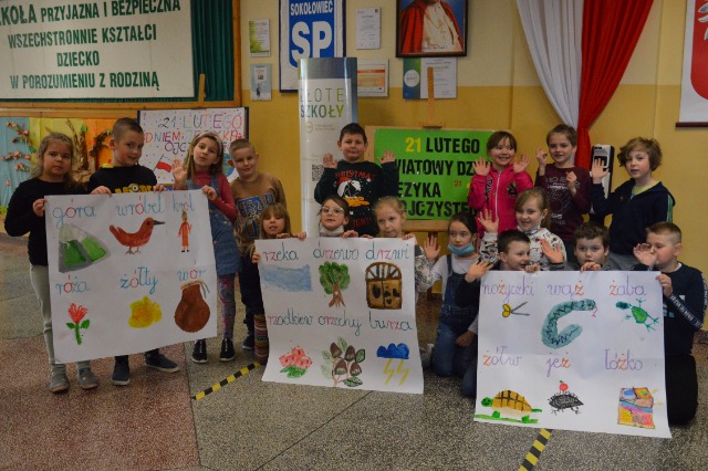 SP Sokołowiec - 21 lutego 2022r. Światowy Dzień Języka Ojczystego