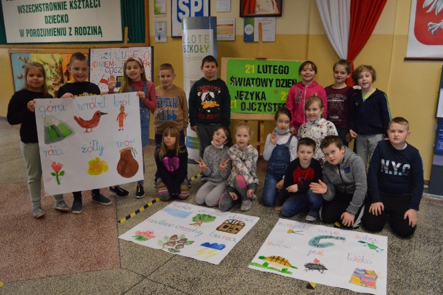 SP Sokołowiec - 21 lutego 2022r. Światowy Dzień Języka Ojczystego