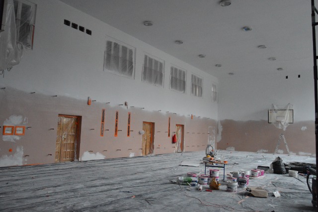 SP Sokołowiec - Zajęcia w odnowionej sali…