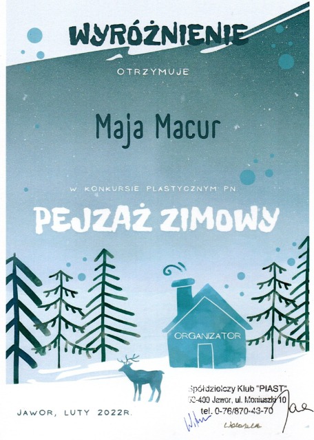 SP Sokołowiec - Nasi plastycy z wyróżnieniami...