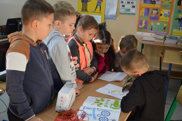 SP Sokołowiec - II klasa w akcji..