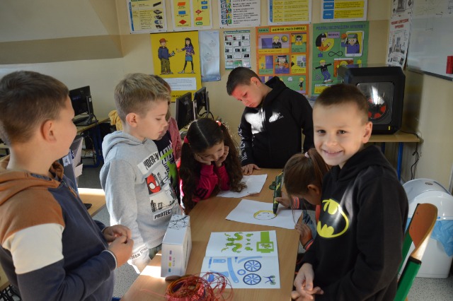 SP Sokołowiec - II klasa w akcji..