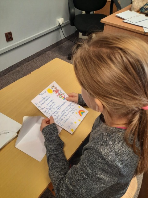 SP Sokołowiec - "Piszemy, czytamy, wysyłamy"