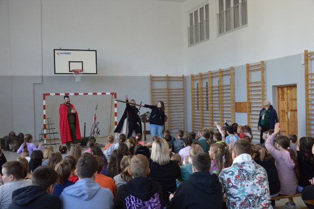 SP Sokołowiec - „I ty możesz zostać rycerzem” – żywa lekcja historii..