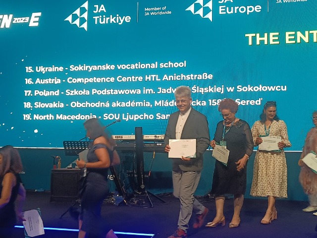 SP Sokołowiec - Nagroda The Entrepreneurial School Awards dla Szkoły Podstawowej im. Jadwigi Śląskiej w Sokołowcu