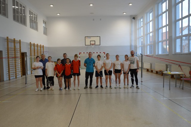 SP Sokołowiec - Powiatowe zawody sportowe w Badmintonie