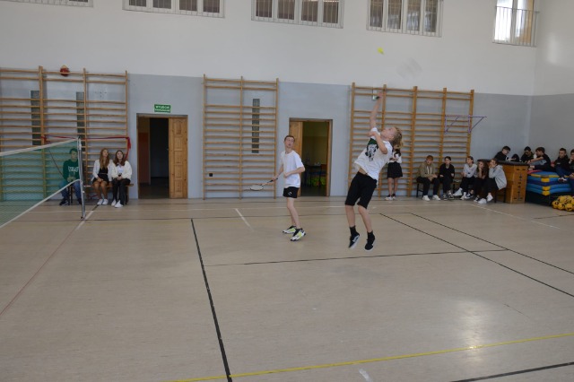 SP Sokołowiec - Powiatowe zawody sportowe w Badmintonie